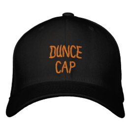 DUNCE EMBROIDERED CAP - ANPASSADE BRODERAD KEPS