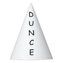 Dunce hat V2.0 party humor födelsedagar och party
