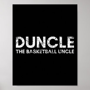 Duncle Basketball farbror Poster