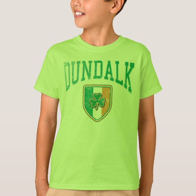 DUNDALK Ireland T Shirt (Framsida)