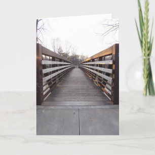 "Dundas Bridge vid Sunset" gratulationskort nr 2 Kort