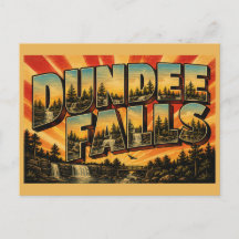 Dundee Falls Ohio Sandstensravin Hemlock Konst