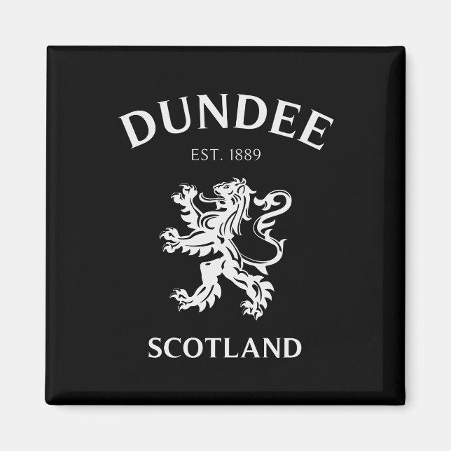 DUNDEE Scotland Magnet (Framsidan)