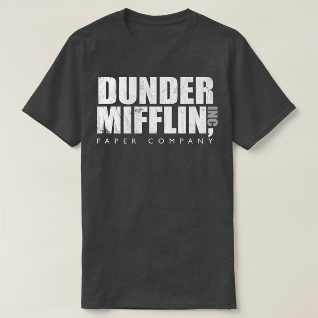 Dunder MifflinByrån T Shirt (Design framsida)