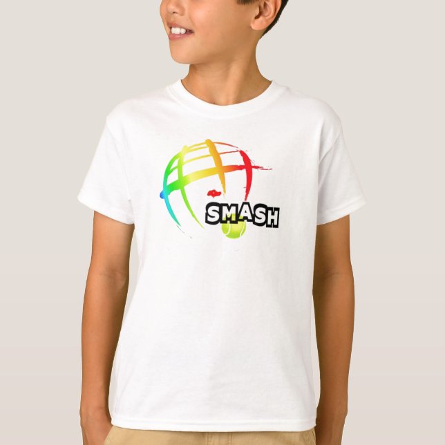 DUNDERSUCCÉTENNISSKJORTA - UNGAR T SHIRT (Framsida)