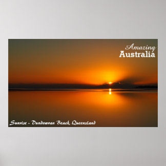 Dundowan Beach sunrise poster