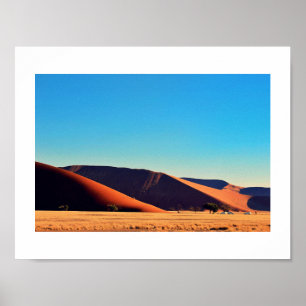 Dune 45 Sossusvlei Naib Desert Sand Afrika Poster