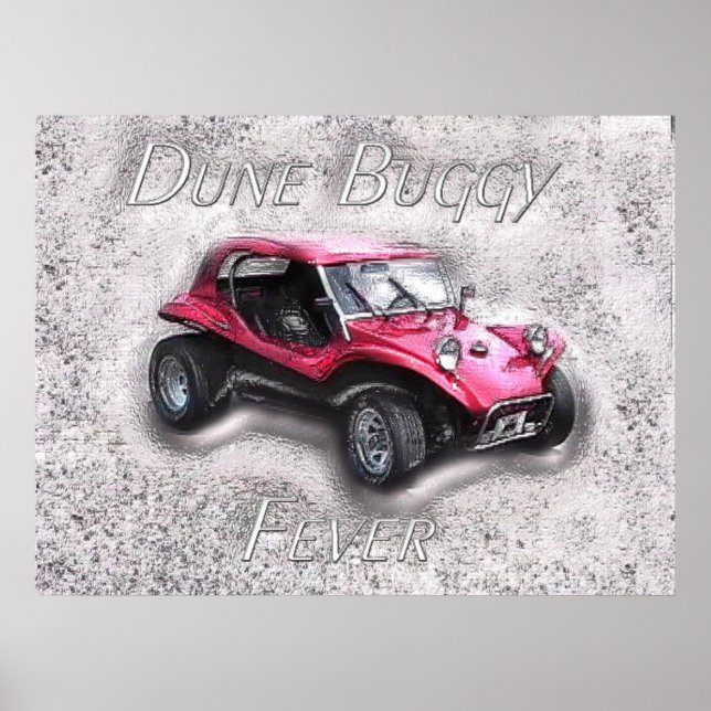 Dune Buggy Fever Poster (Framsidan)