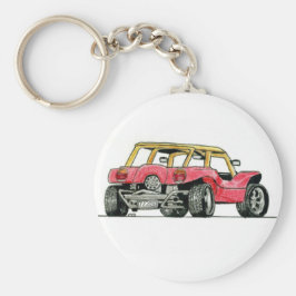 Dune Buggy Keychain Nyckelring