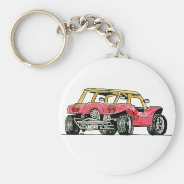 Dune Buggy Keychain Nyckelring (Framsidan)
