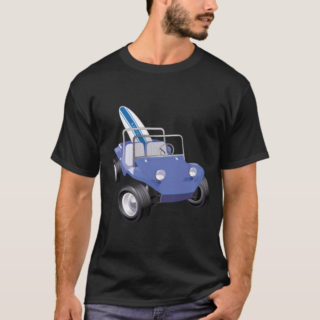 Dune Buggy Manx Blue med T Shirt (Framsida)
