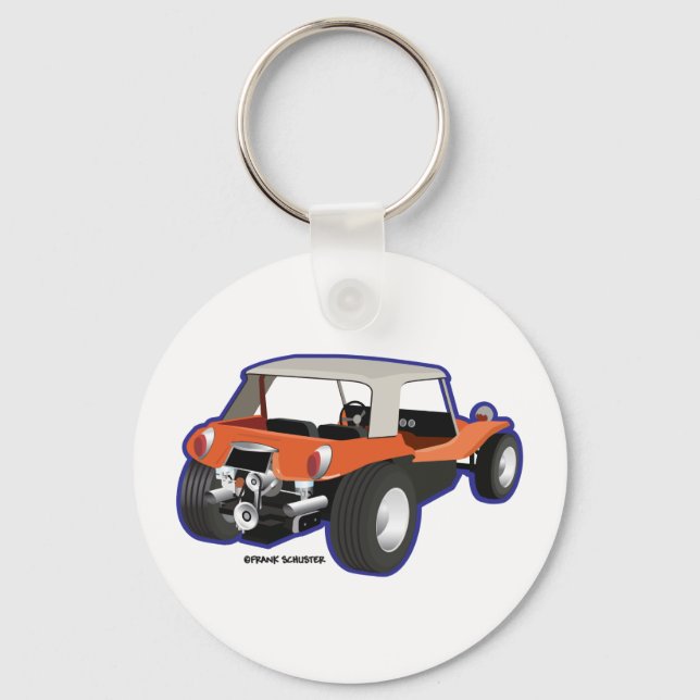 Dune Buggy Manx Nyckelring (Framsida)