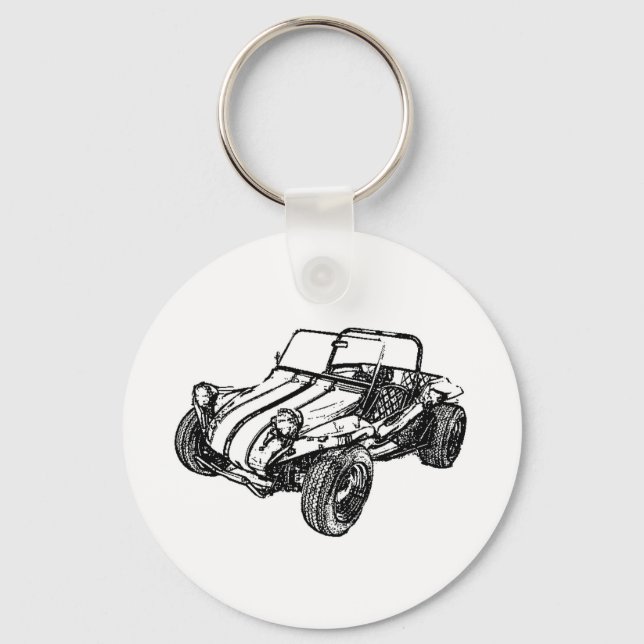 Dune Buggy Nyckelring (Framsida)