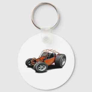 Dune Buggy orange Nyckelring