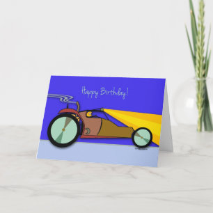 Dune Buggy på nattvardshälsningskort Kort