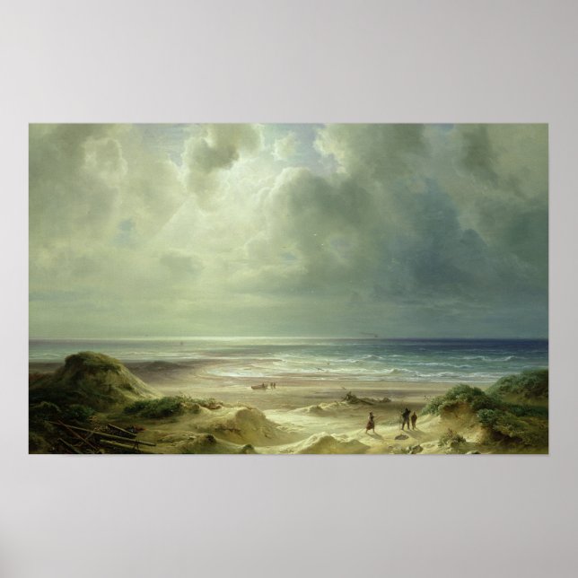 Dune by Hegoland, Tranquil Sea Poster (Framsidan)