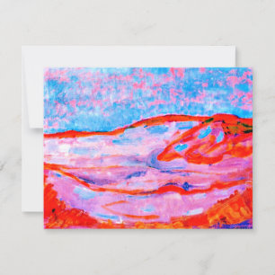 Dune IV-färgbilder av Piet Mondrian Kort