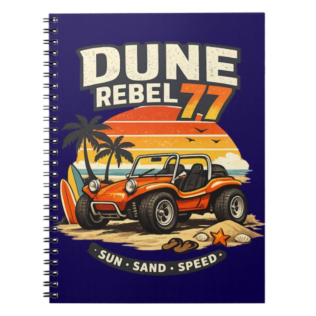 Dune Rebel 77 Strand Buggy Spiralblock (Framsidan)
