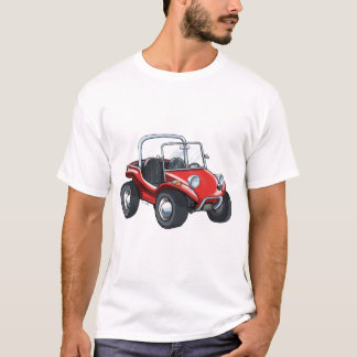 Dunebuggy opentop front view t shirt