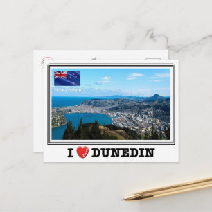 Dunedin - Jag älskar - Nya Zeeland - Vykort