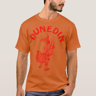 Dunedin New Zealand Retro Tourist Souvenir T Shirt