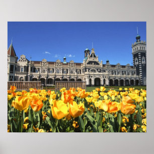 Dunedin Railway Station Poster