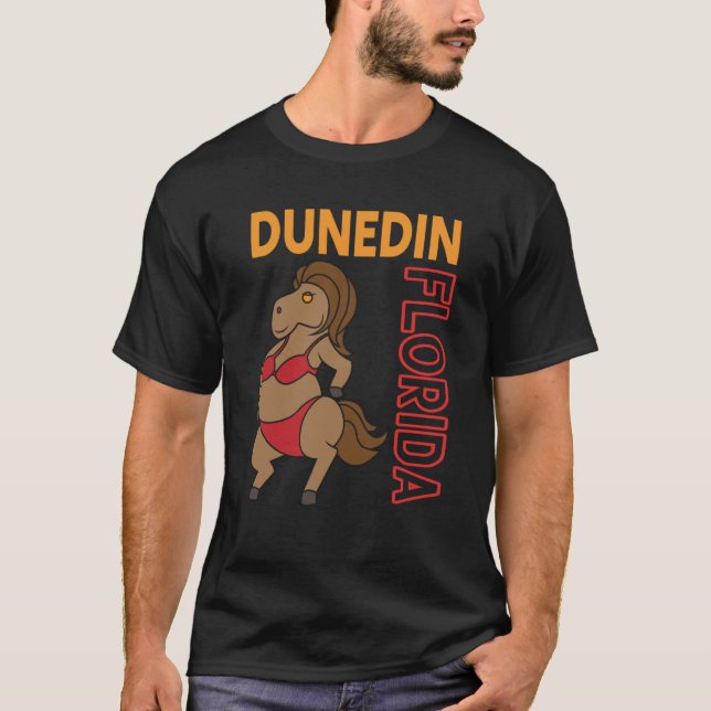 Dunedin Vacation Family Trip T Shirt (Framsida)