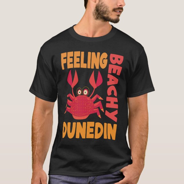 Dunedin Vacation Sommarcitat T Shirt (Framsida)