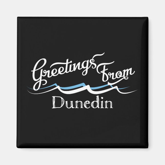 Dunedin Vatten Vinkarare Magnet (Framsidan)