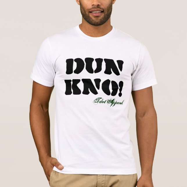 DUNEN KNO tänder T Shirt (Framsida)