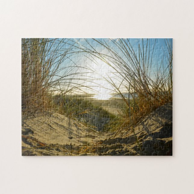 Dünen und Meer Pussel (Horisontell)