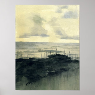 Dunes After the Storm Poster