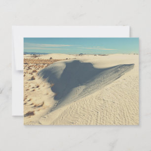 Dunes at White Sands nationalpark Vykort
