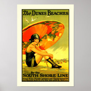 Dunes Beacher Poster