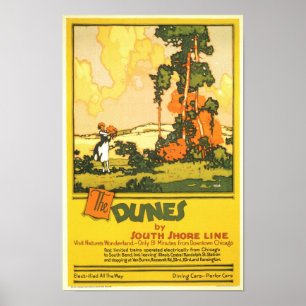 Dunes - Besök naturens underland Poster