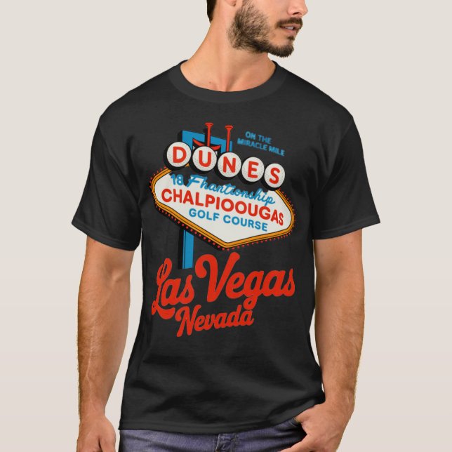 Dunes Golf Course (2) T Shirt (Framsida)