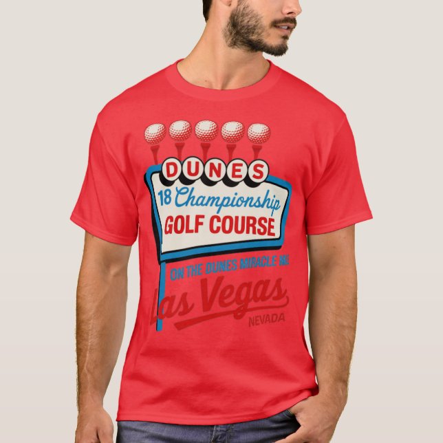 Dunes Golf Course (3) T Shirt (Framsida)