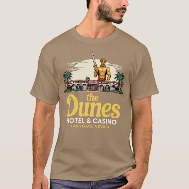 Dunes Hotel & Casino T Shirt (Framsida)