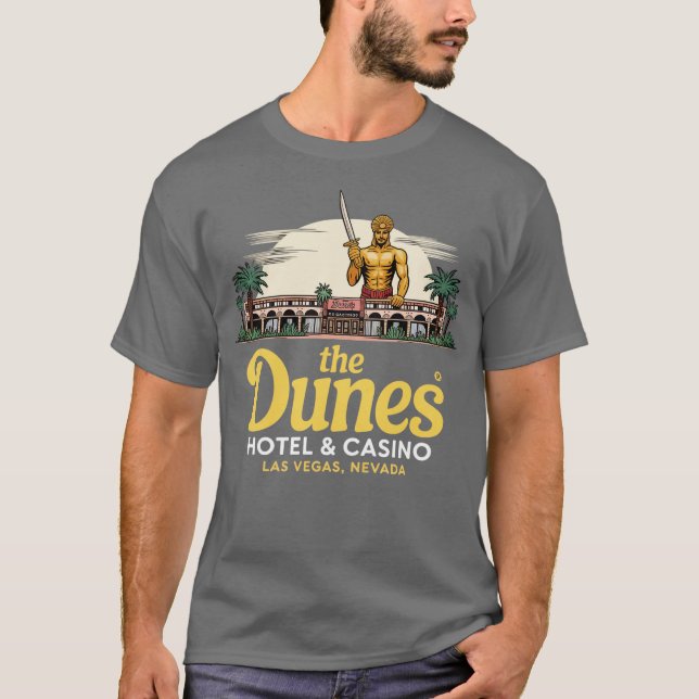 Dunes Hotel & Casino T Shirt (Framsida)