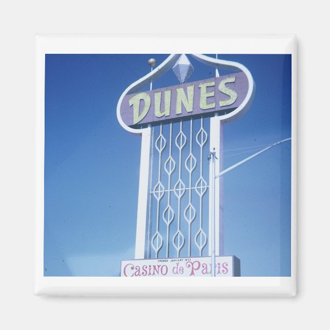 Dunes Hotel Las Vegas Magnet (Framsidan)