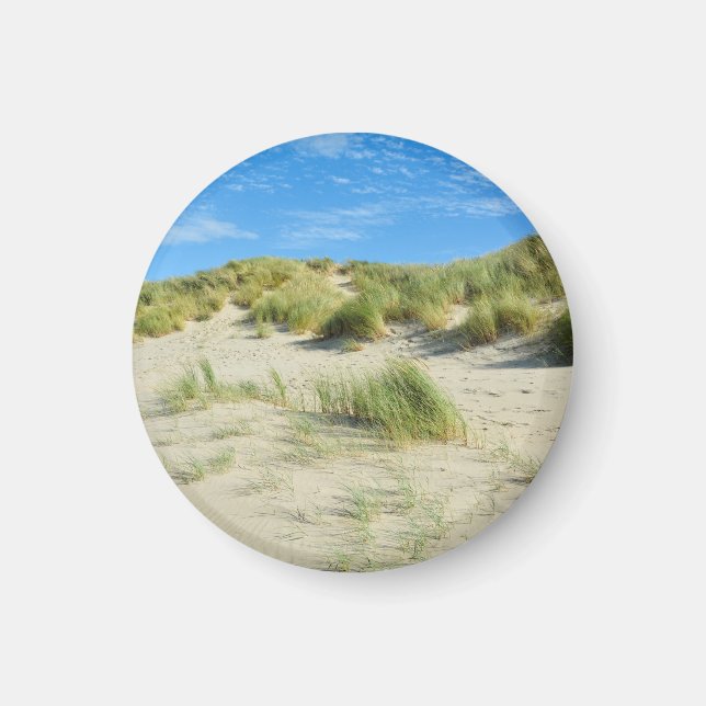 Dunes Magic - Akrylutskrift Jigszle Puzzle Magnet (Framsidan)