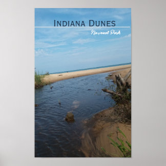 Dunes nationalpark Poster