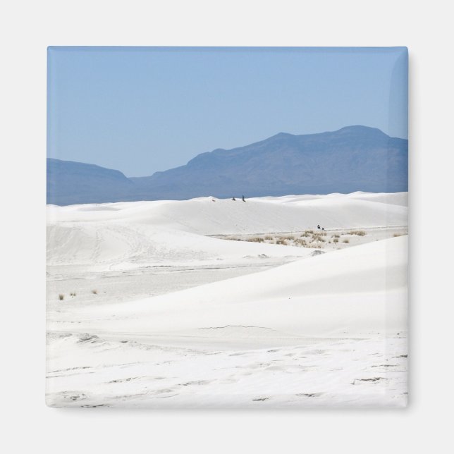 Dunes with Mountain view Magnet (Framsidan)