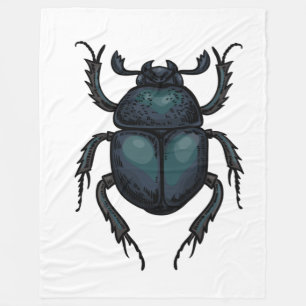 Dung beetle fleecefilt