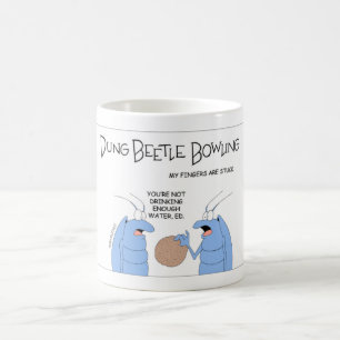 Dung Beetle Goes Bowling Kaffemugg