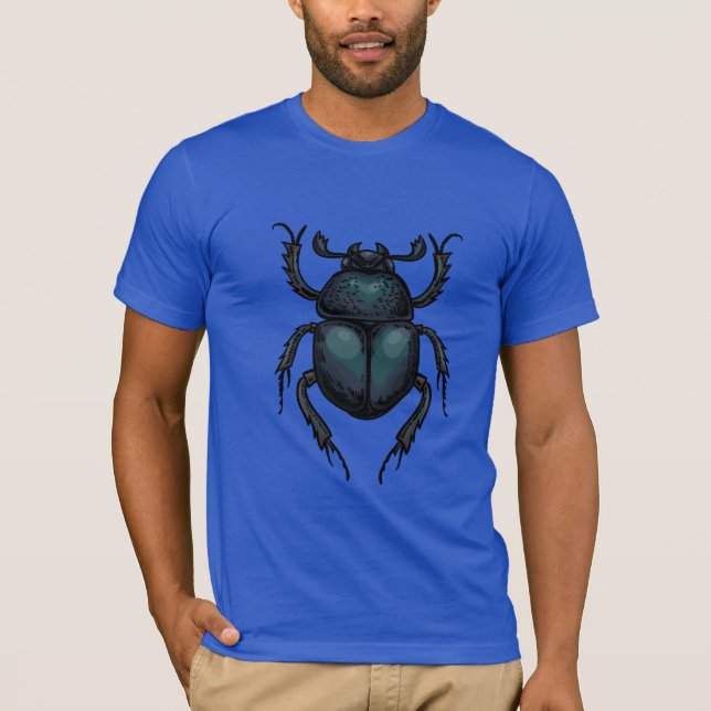 Dung beetle t shirt (Framsida)