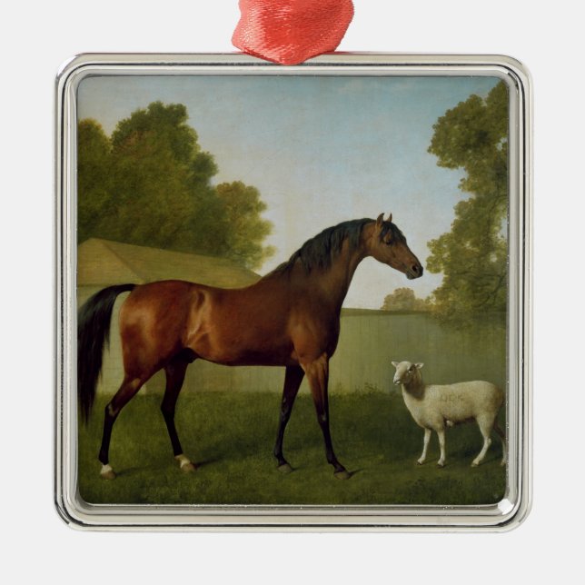 Dungannon egendomen av översten O'Kelly Julgransprydnad Metall (Framsidan)