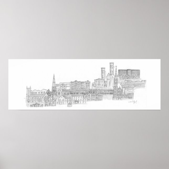 Dungannon townsnscape poster (Framsidan)