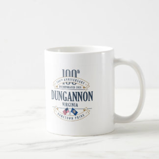 Dungannon Virginia 100. årsdagmugg Kaffemugg