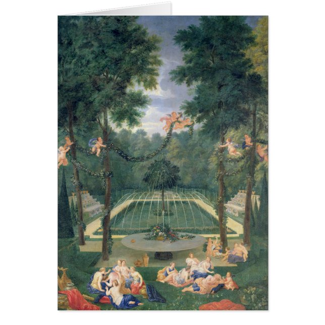 Dungar av Versailles Hälsningskort (Framsidan)